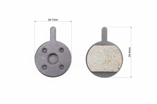 Гальмівні колодки Disk-brake (PROMAX DSK-400,410,610,610J,650,650J, XNINE), чорні YL-1048 - Зображення 2