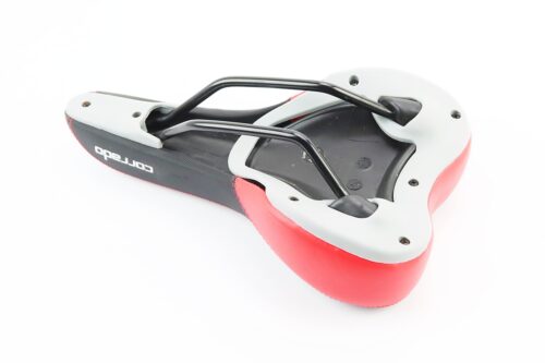 Сиденье MTB 260x160мм, чёрно-красное CORRADO 6690 — изображение 2