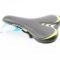 Сиденье MTB 265x155мм, чёрно-зелёное AVY-6628