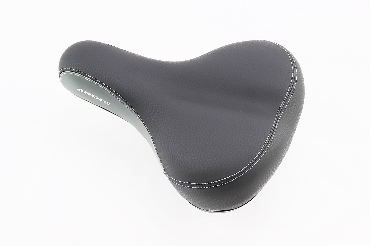 Сидіння ХВЗ 260x180мм, чорно-сіре N312