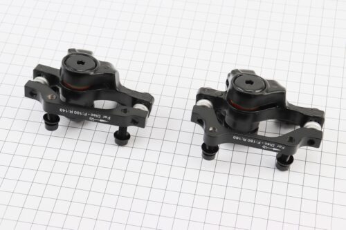 Тормоз Disk-brake передний (F160/R140мм)+задний (F180/R160мм), диски 160мм, крепл. 6 болтов, чёрный — изображение 2
