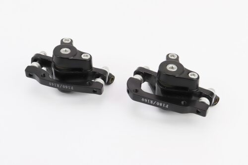 Тормоз Disk-brake передний (F160/R140мм)+задний (F180/R160мм), диски 160мм, крепл. 6 болтов, чёрный DX-2012, тип 1 — изображение 2
