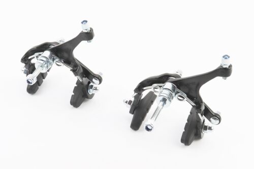 Гальмо ROAD V-brake кліщового типу, переднє+заднє, хід колодки 37-48мм, алюмінієве, чорне AR-2004D - Зображення 2