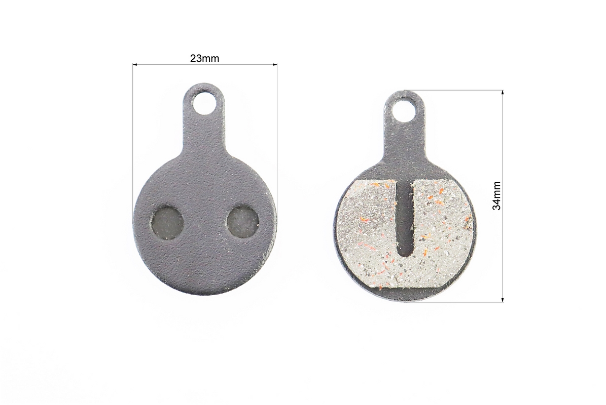 Тормозные колодки Disk-brake (Tektro Lyra, IOX Novela 2011), чёрные YL-1026 — изображение 2