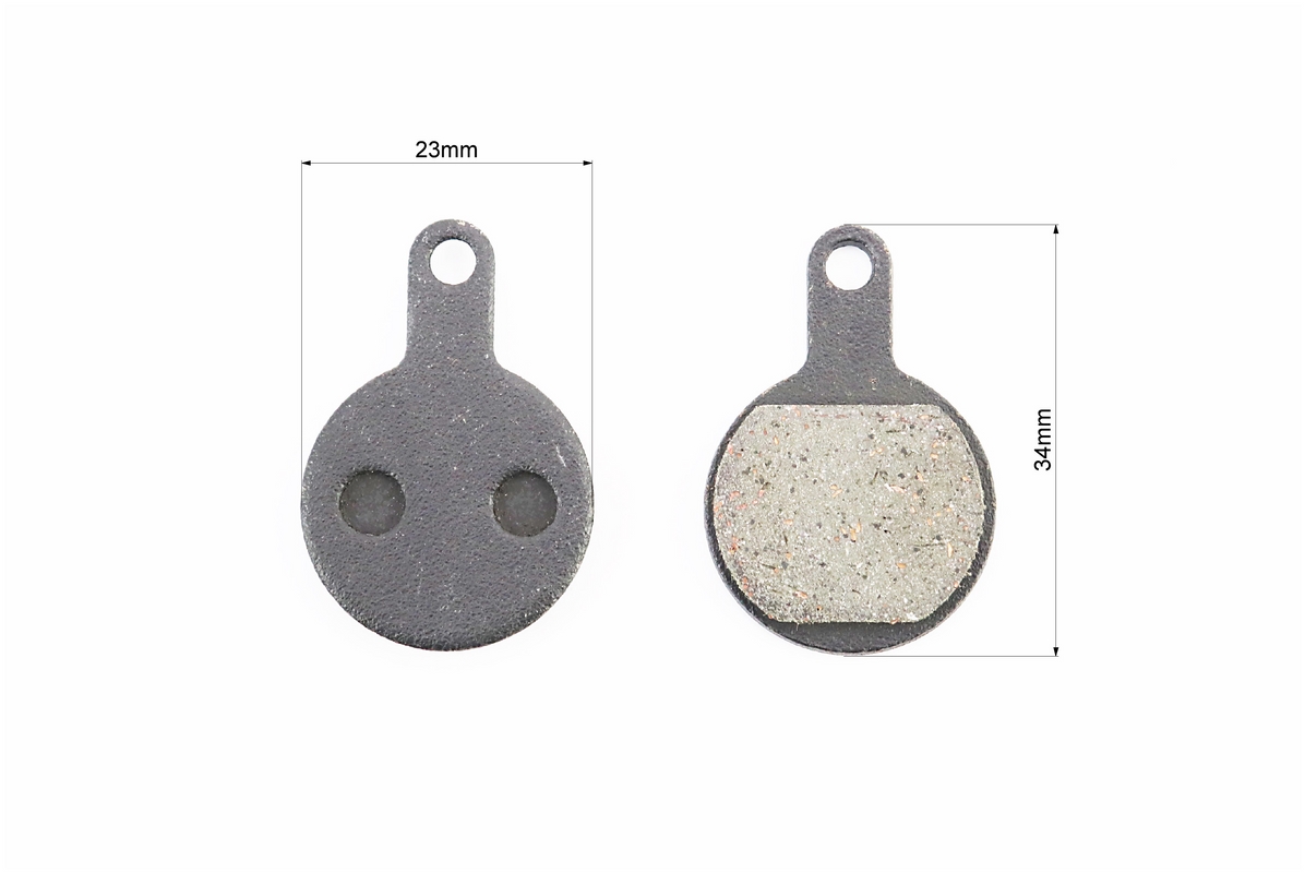 Тормозные колодки Disk-brake (Tektro Novela 2011), чёрные YL-1050 — изображение 2