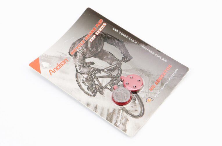 Гальмівні колодки Disk-brake (Xiaomi Mijia M365 Pro, Zoom DB250,350,450,550), червоні YL-1013