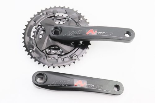 Шатуны "квадрат" 170мм, 44.32.22T MTB, алюминиевые, чёрные NSA-3007