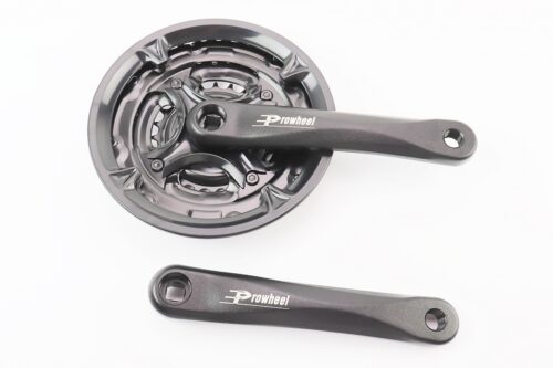 Шатуни "квадрат" 175мм, 42.34.24T MTB, алюмінієві, чорні MA-AC49