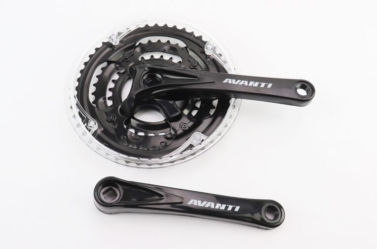 Шатуни “квадрат” 170мм, 48.38.28T MTB, чорні GS-P323