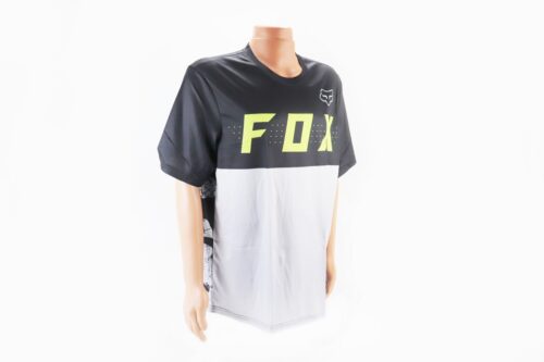 Футболка (Джерсі) чоловіча L-(Polyester 100%), короткі рукави, вільний крій, чорно-сіра, НЕ оригінал, тип 2