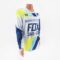 Футболка (Джерсі) чоловіча M-(Polyester 100%), довгі рукави, вільний крій, біло-синя, НЕ оригінал, тип 2