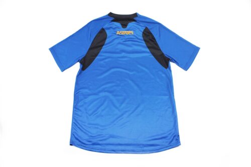 Футболка (Джерсі) чоловіча M-(Polyester 100%), короткі рукави, вільний крій, синьо-чорна, НЕ оригінал - Зображення 2
