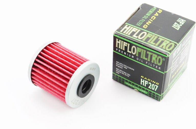 Фильтр-элемент масляный HF207 (38×44мм) Kawasaki KX250/KX450, Suzuki RM-Z250 K4,K5,K6/RM-Z450 K5,K6,K7,K8,K9,L0,L1,L2,L3,L4,L5,L6