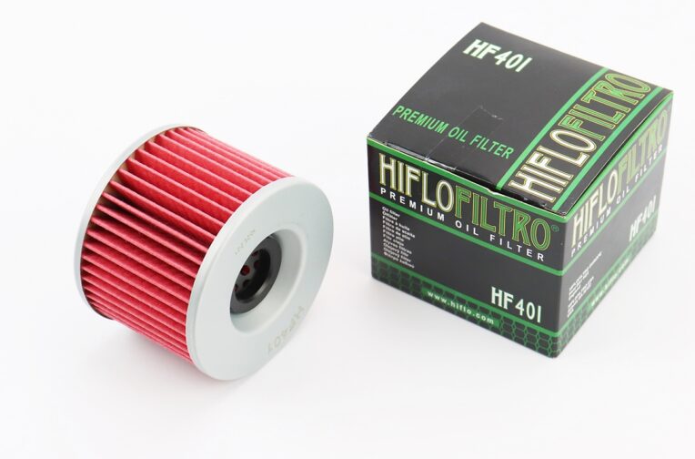 Фільтр-елемент масляний HF401 (76×58мм) KAWASAKI EL 250/ZL 400/EX 250 R Ninja/GTR 1000, TRIUMPH Tiger 900, YAMAHA XJR 1300
