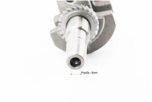 Колінвал 168F/170F (D шийки-30mm, H-85mm, L-250mm) під конус - Зображення 3