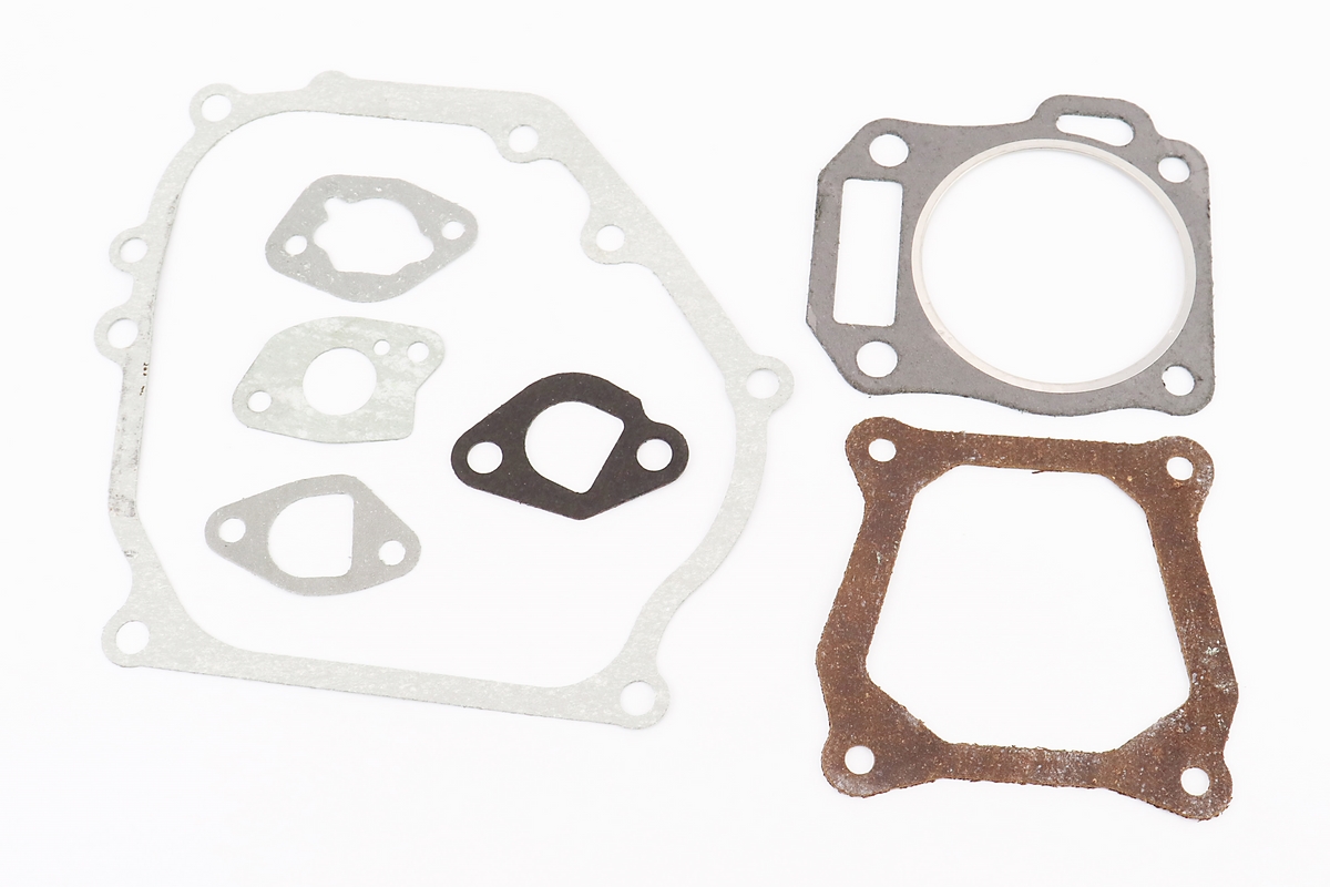 Прокладки двигуна 170F-70mm, к-кт 7 деталей, (пароніт)