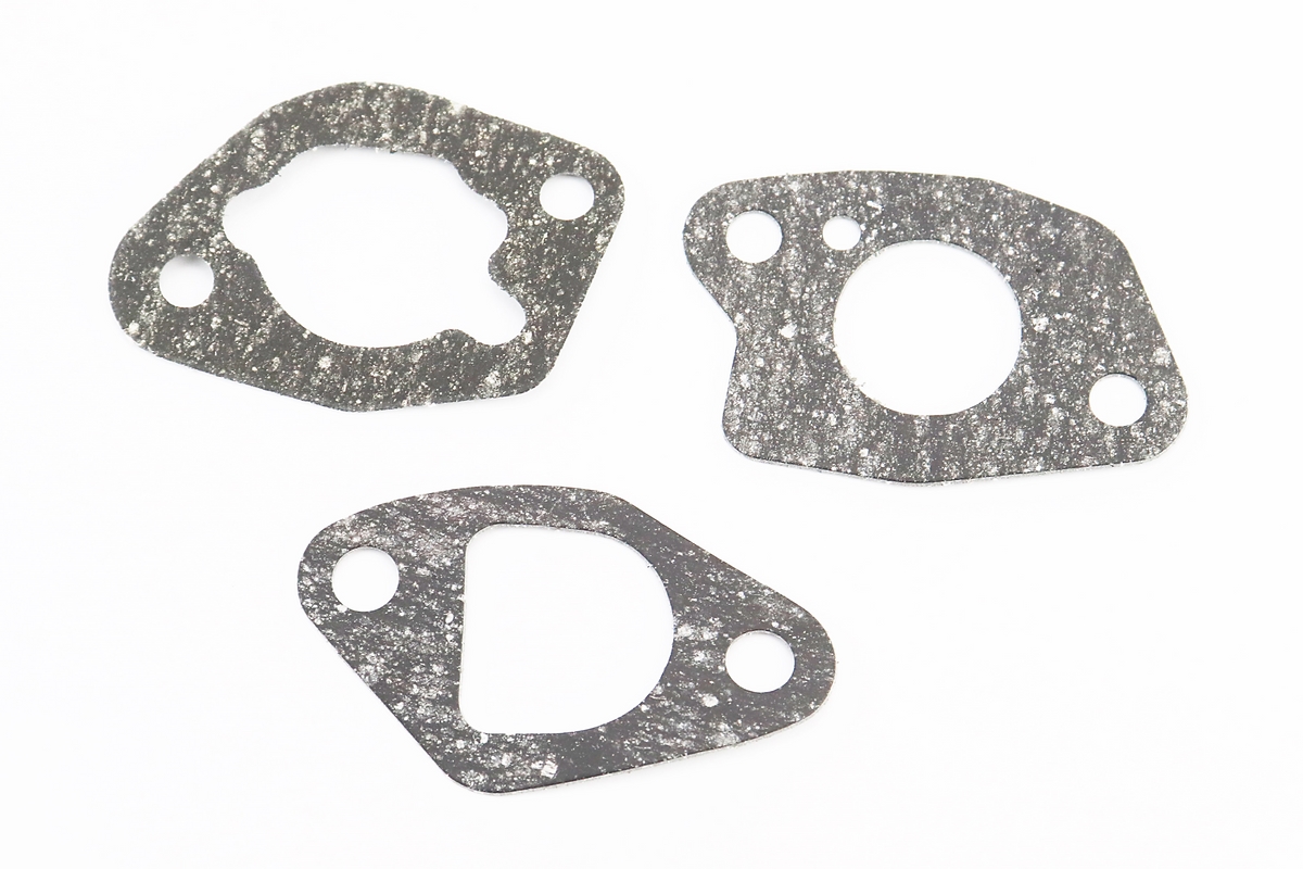 Прокладки карбюратора 168F/170F, к-кт 3 детали, (паронит)