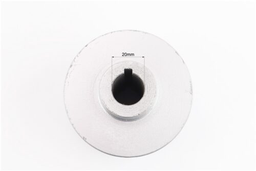 Шків під колінвал d-20mm (D-85mm, 3-х пазний, три пази під ремінь SPB, метал) 168F/170F - Зображення 3