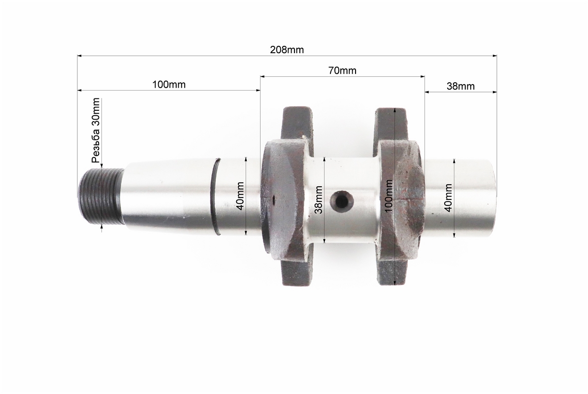 Коленвал D-38mm — изображение 2