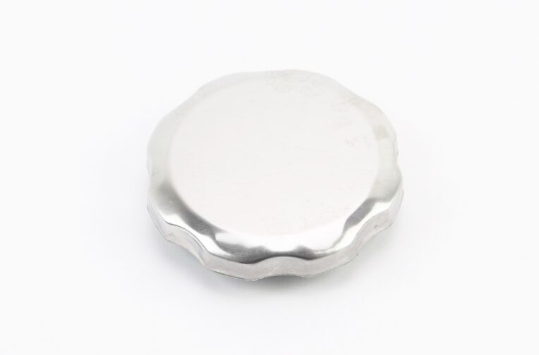 Крышка бака топливного D-70mm, 168F/170F/173F/177F/182F/188F/190F, металл, “ХРОМ”, Тип 1