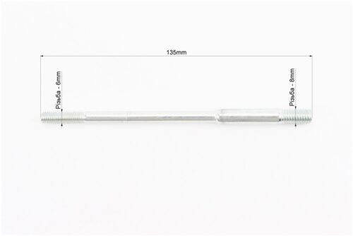 Шпилька карбюратора М6/8x135mm 173F/177F/182F/188F/190F — изображение 2