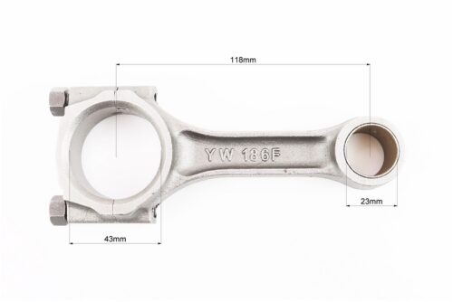 Шатун (D-43mm, d-23mm) 186F (можливий наліт) - Зображення 2