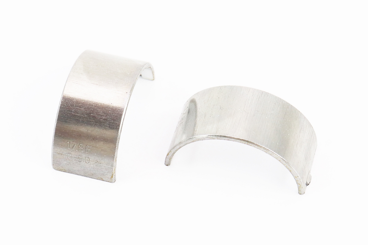 Вкладыш шатуна (d-36mm, D-39mm, h-19mm) 178F к-кт 2шт +0,50