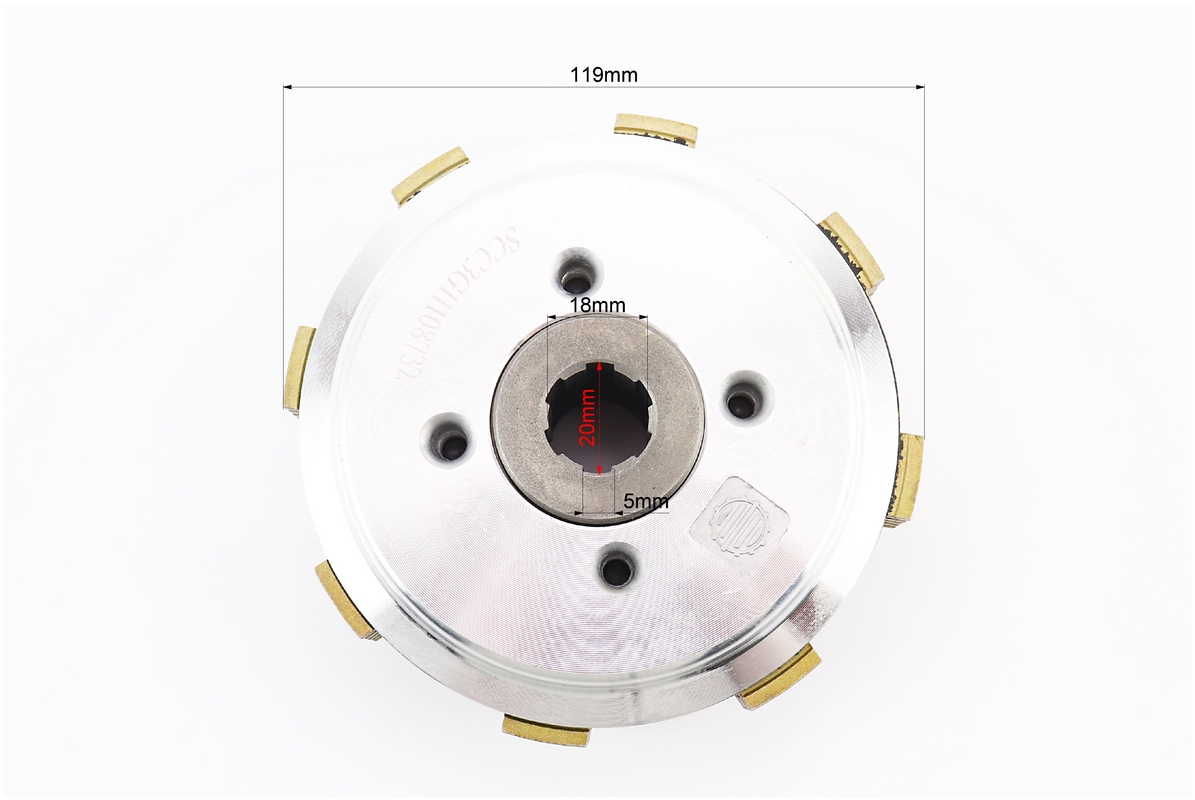 Сцепление в сборе (корзина d-20mm, внутренняя часть d-20mm) Тип 2 — изображение 4