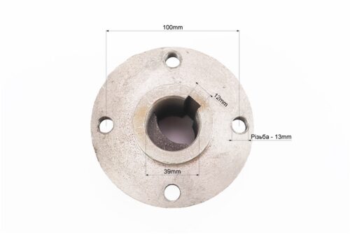 Ступица колеса d-39mm, 4отв. 6,00-12 Тип 2 — изображение 3