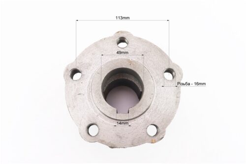 Ступиця колеса d-49mm, 5отв. 6,00-12 Тип 2 - Зображення 3