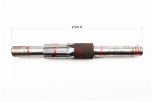 Вал первичный редуктора фрезы L-295mm ZUBR - Q12E NEW — изображение 2