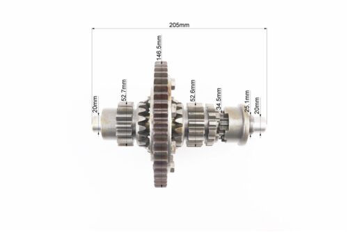 Дифференциал в сборе Z-47, Z-15x16, Z-11, Z-16 JR-Q12E (120-1), с блокировкой, без шпонки — изображение 3