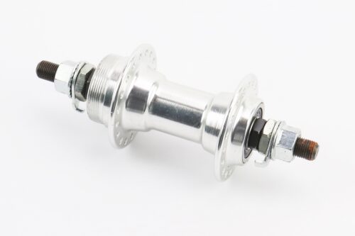Втулка передня MTB алюмінієва 14Gx36H, Disk-brake (різьба), 2 пром-підшипники 6200 2RS, кріпл. гайка, FB-A209B