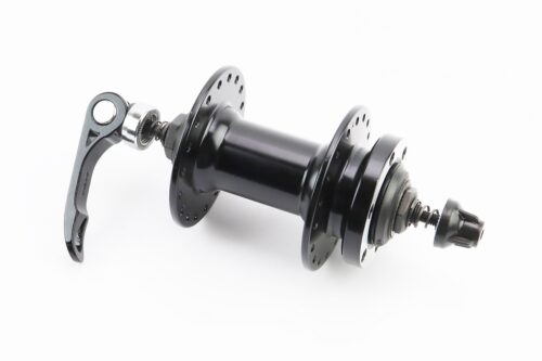Втулка передня MTB алюмінієва 14Gx36H, Disk-brake, кріпл. ексцентрик, чорна KT-MD7F - Зображення 2
