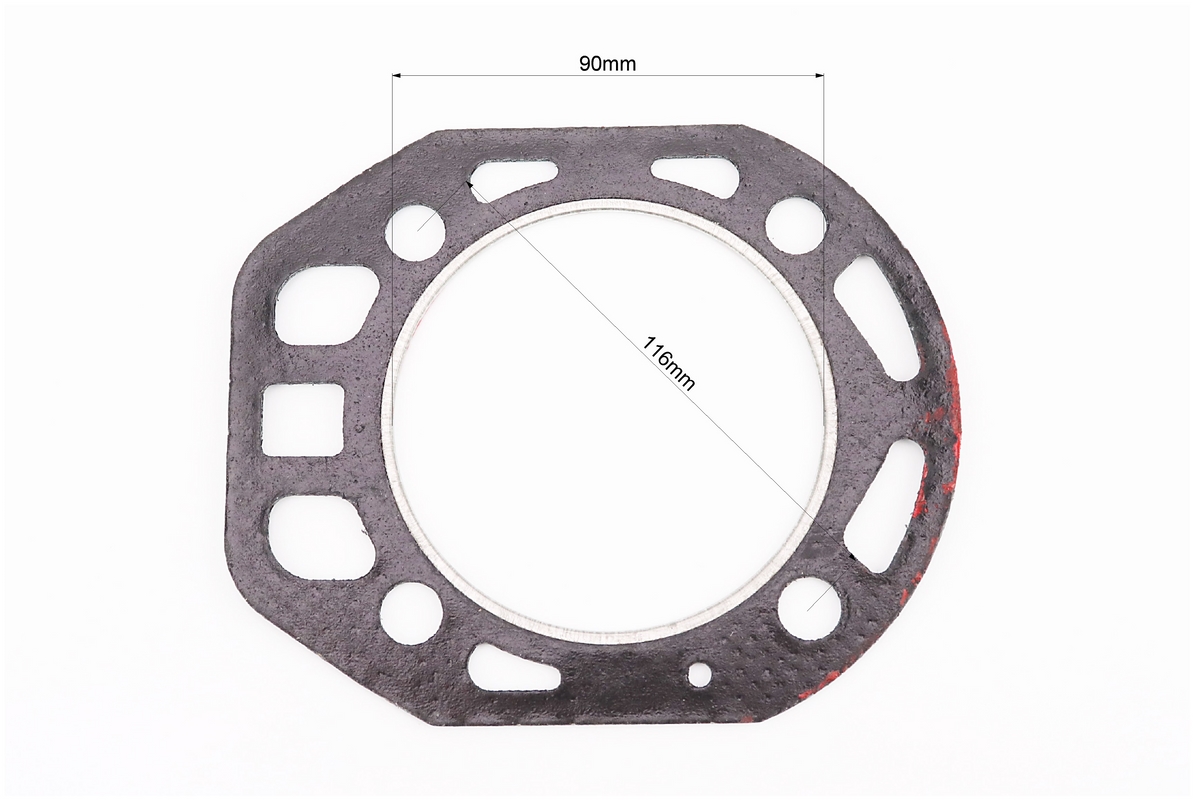Прокладка головки циліндра R180NM-80mm - Зображення 2