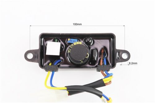 Реле напряжения AVR однофазное 2-3,5кВт (корпус - прямоугольник, пластик, контакты - 2 "мама" + 4 "папа", 250V, 220µF) Тип 1 — изображение 2