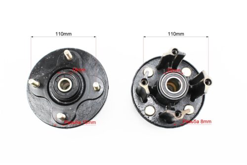 Ступиця колеса під вісь 17x25, розболтовка 4x110 к-кт 2шт - Зображення 2