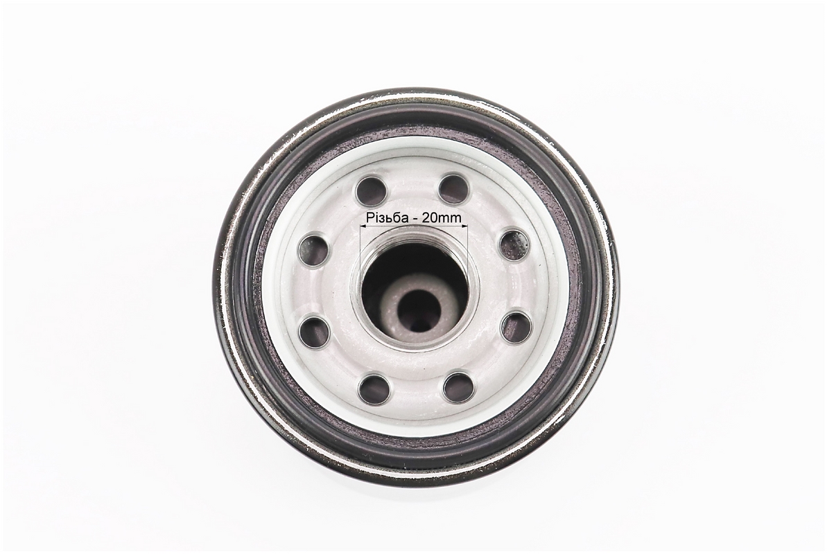Фільтр масляний HF204RC (65x74мм) Honda CB500/CB600/CBR600, Kawasaki EX500/ZX600, Triumph 600/675/800/900, Yamaha YFM350 /YFM450/YFM700/ - Зображення 4