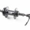 Втулка задня MTB алюмінієва 14Gx36H під вільнобіг, Disk-brake, 2 пром-підшипники 6200 2RS, кріпл. ексцентрик, чорна FB-A208В
