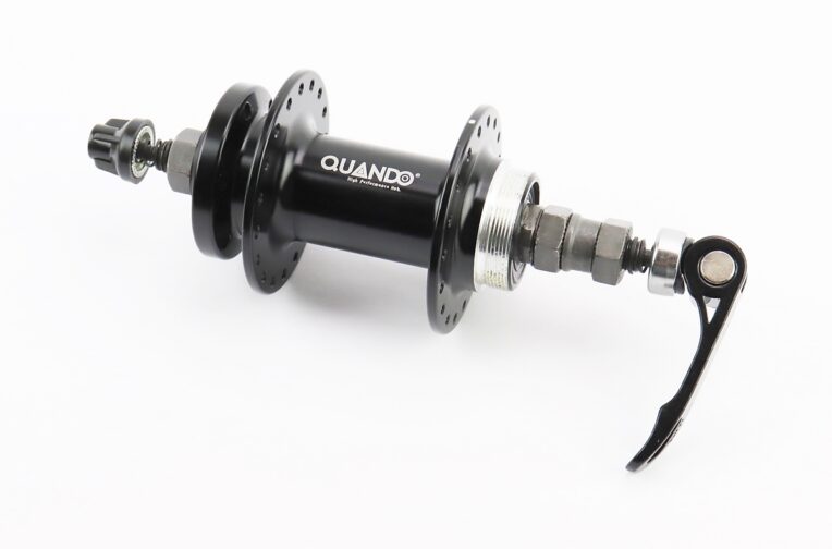 Втулка задня MTB алюмінієва 14Gx36H під вільнобіг, Disk-brake, кріпл. ексцентрик, чорна KT-TD7R