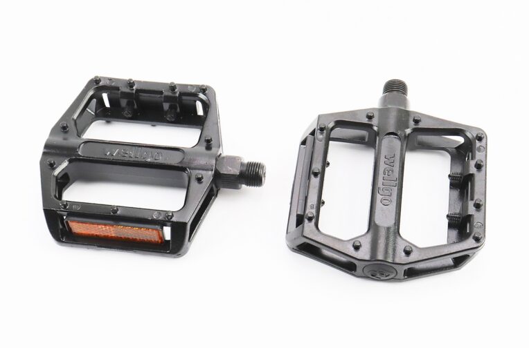 Педалі BMX 9/16″ (109×100.5x26mm) алюмінієві, чорні B087DU