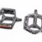 Педалі BMX 9/16" (111.5x102x22mm) алюмінієві, чорні VB-249DU