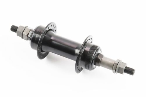 Втулка задняя MTB 14Gx36H под вольнобег, V-brake, крепл. гайка, чёрная SF-A03R — изображение 2