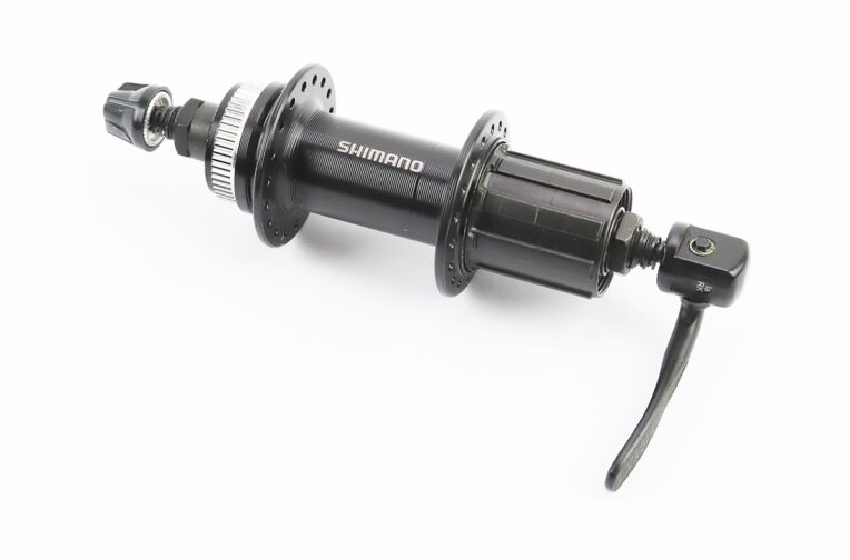Втулка задня MTB алюмінієва 14Gx36H під касету 8-10зв, Disk-brake Center Lock, кріпл. ексцентрик, чорна FH-TX505
