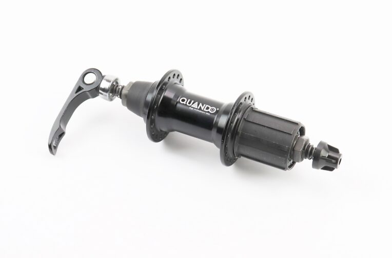 Втулка задня MTB алюмінієва 14Gx36H під касету 8-10зв, V-brake, кріпл. ексцентрик, чорна KT-AR8R