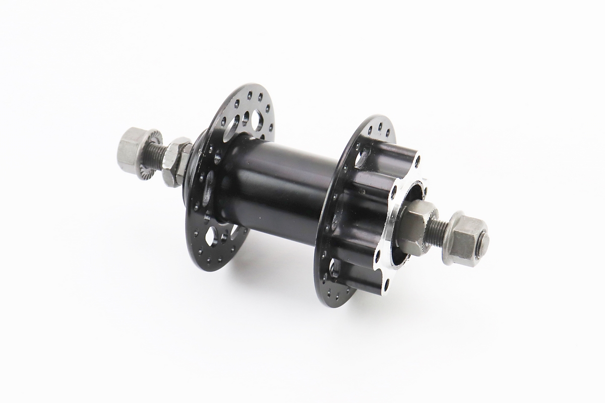 Втулка передняя MTB 14Gx36H, Disk-brake, крепл. гайка, чёрная SF-A25 — изображение 2
