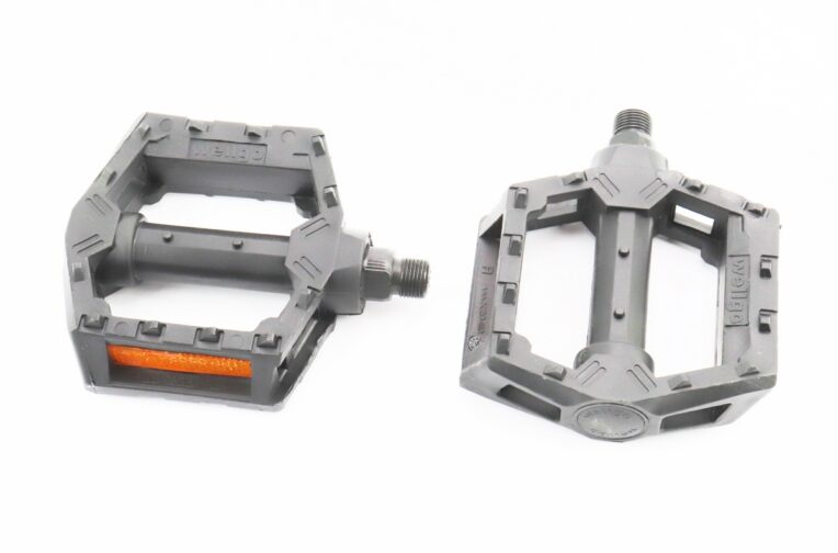 Педалі BMX 9/16″ (111x99x23mm) пластикові, чорні 205DU