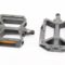 Педалі BMX 9/16" (112x96x25mm) пластикові, чорні WP408