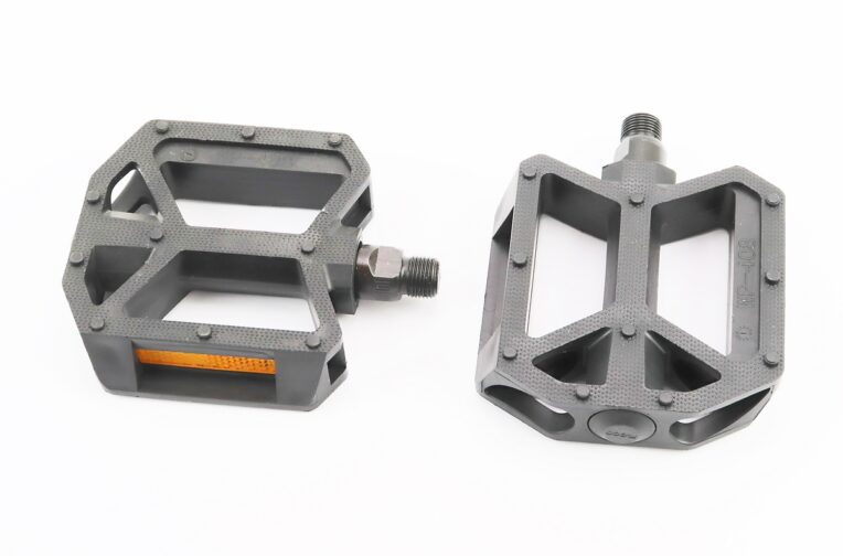 Педалі BMX 9/16″ (112x96x25mm) пластикові, чорні WP408