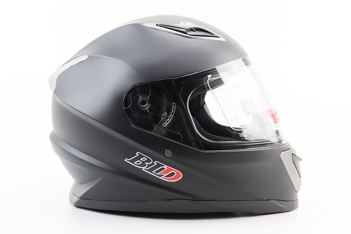 Шлем интеграл, закрытый BLD-M62 М (57-58см), ЧЕРНЫЙ матовый — изображение 3